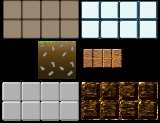 Free 2D ground “block” sprites