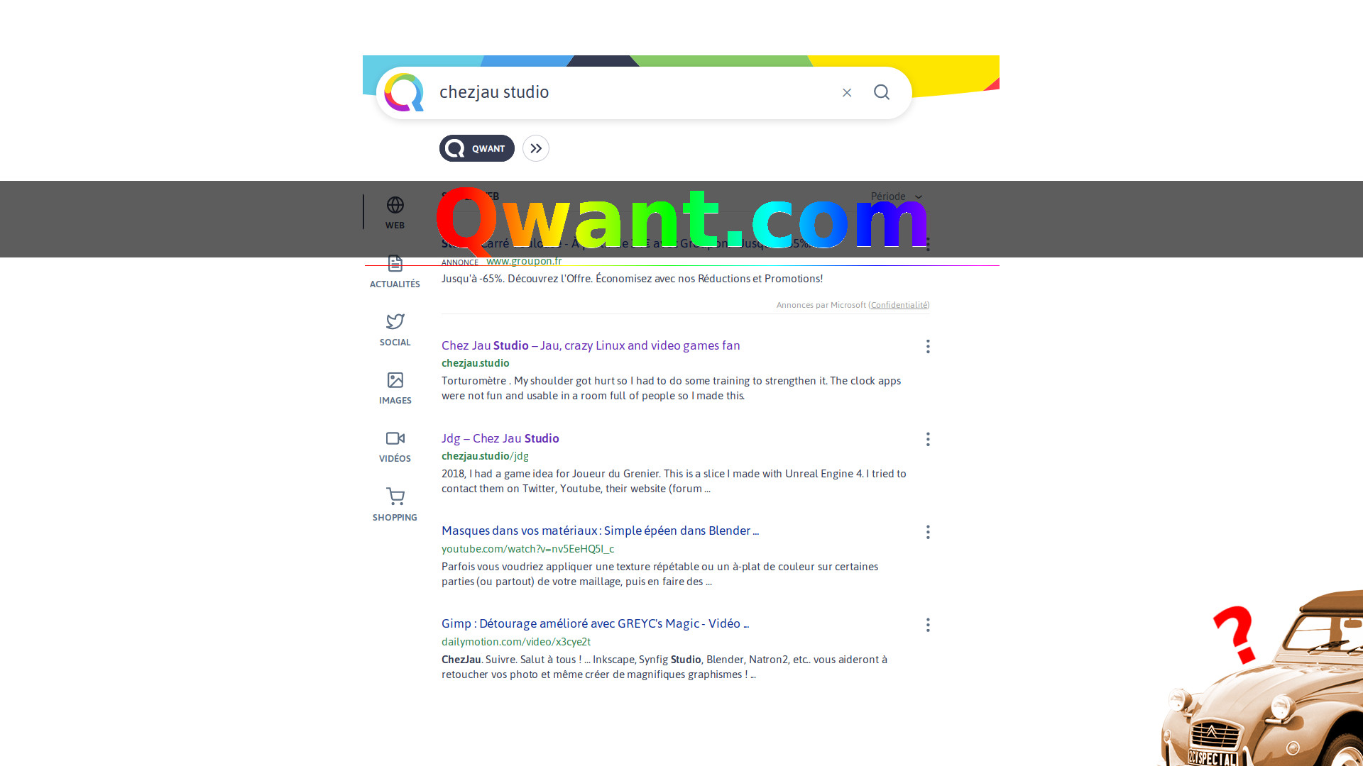 Qwant search engine : powerful AND respectful of your privacy