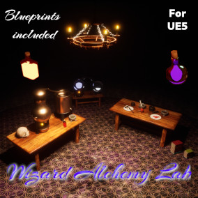 Wizard Alchemy Lab in Environments